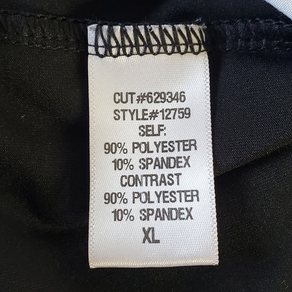 XCVI Movement Zip Front Jacket Size XL Marble Print Stretch High Neck Active - Picture 11 of 13